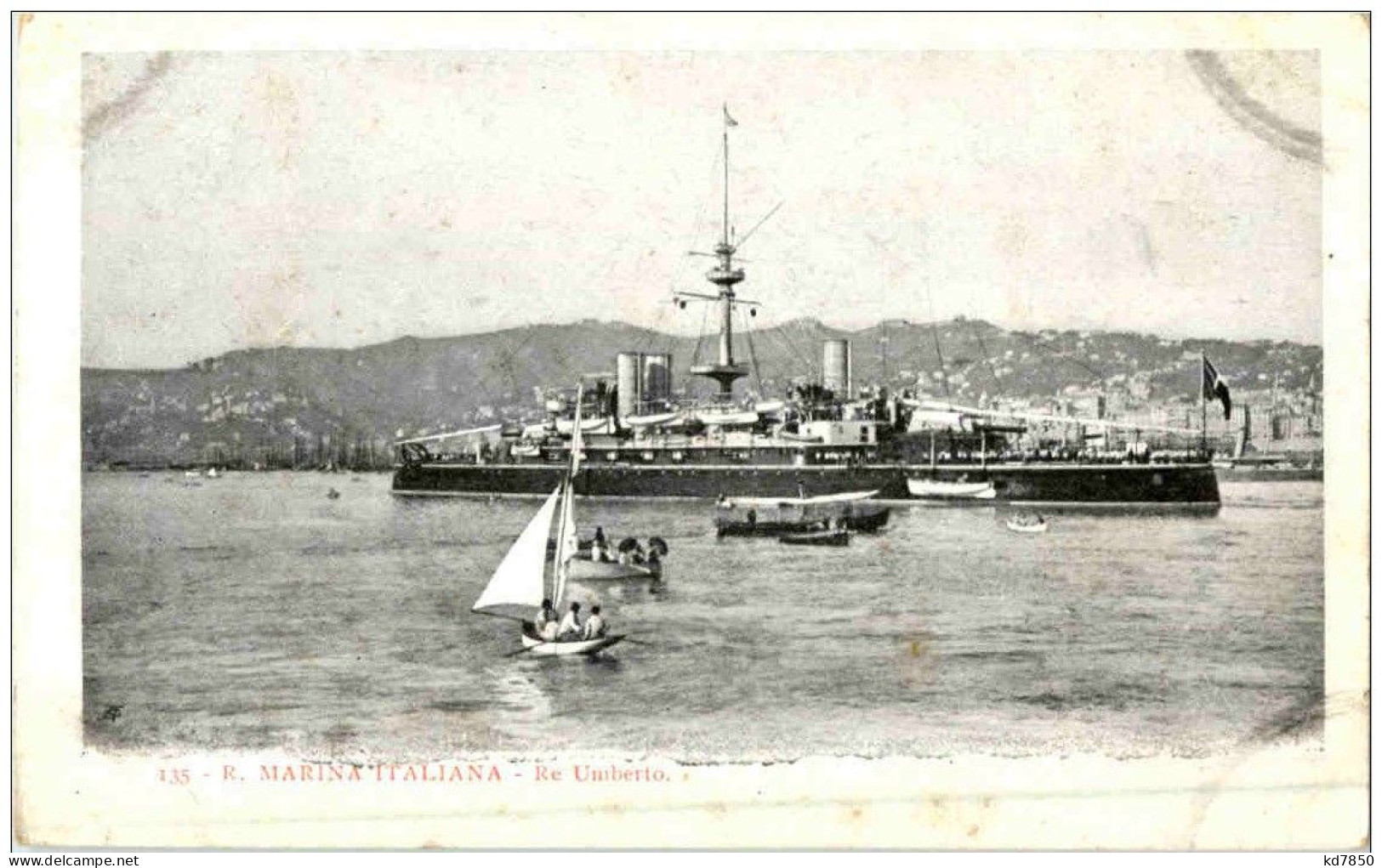 Marina Italiana - Re Umberto - Passagiersschepen