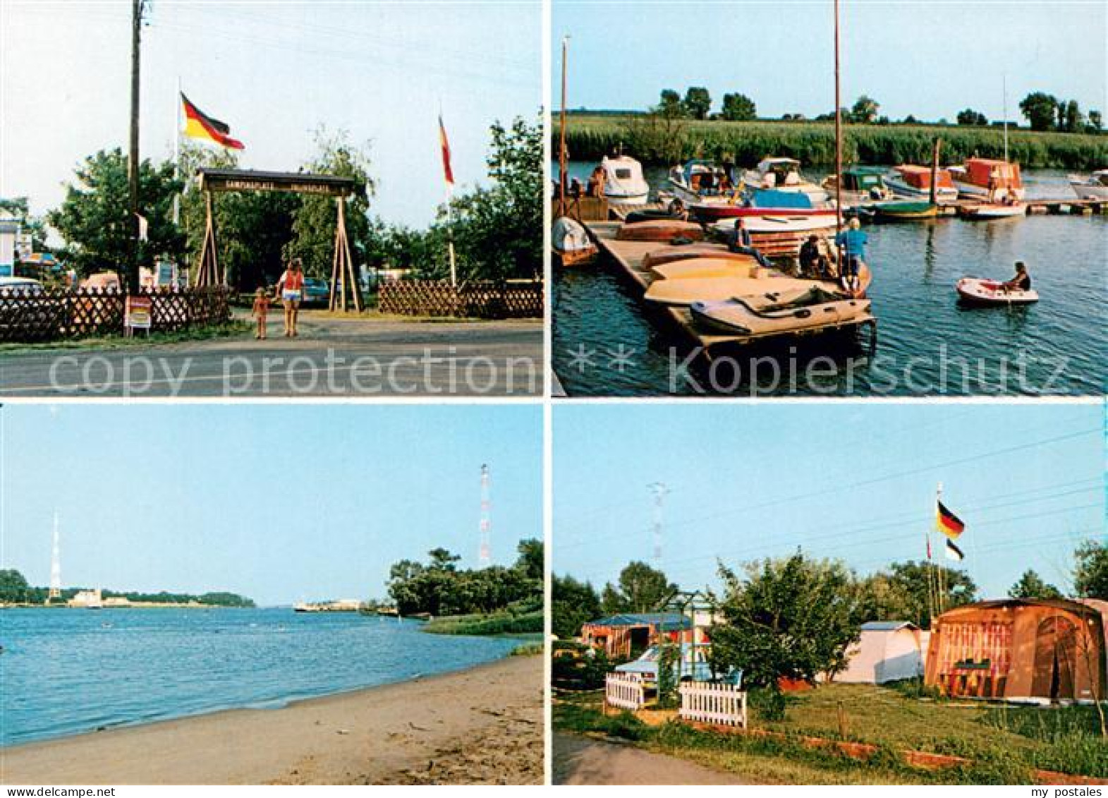 73673605 Ranzenbuettel Wesermarsch Campingplatz Juliusplate Strand Bootsliegepla - Other & Unclassified
