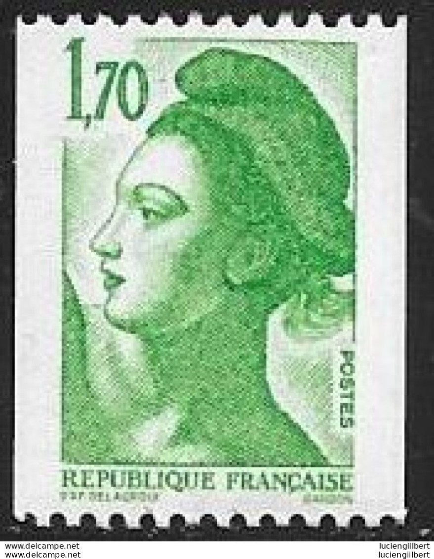 TIMBRE N°  2321 : 2322   -  MARIANNE DE GANDON     - DE CARNET -  NEUF  -  1984 - Unused Stamps