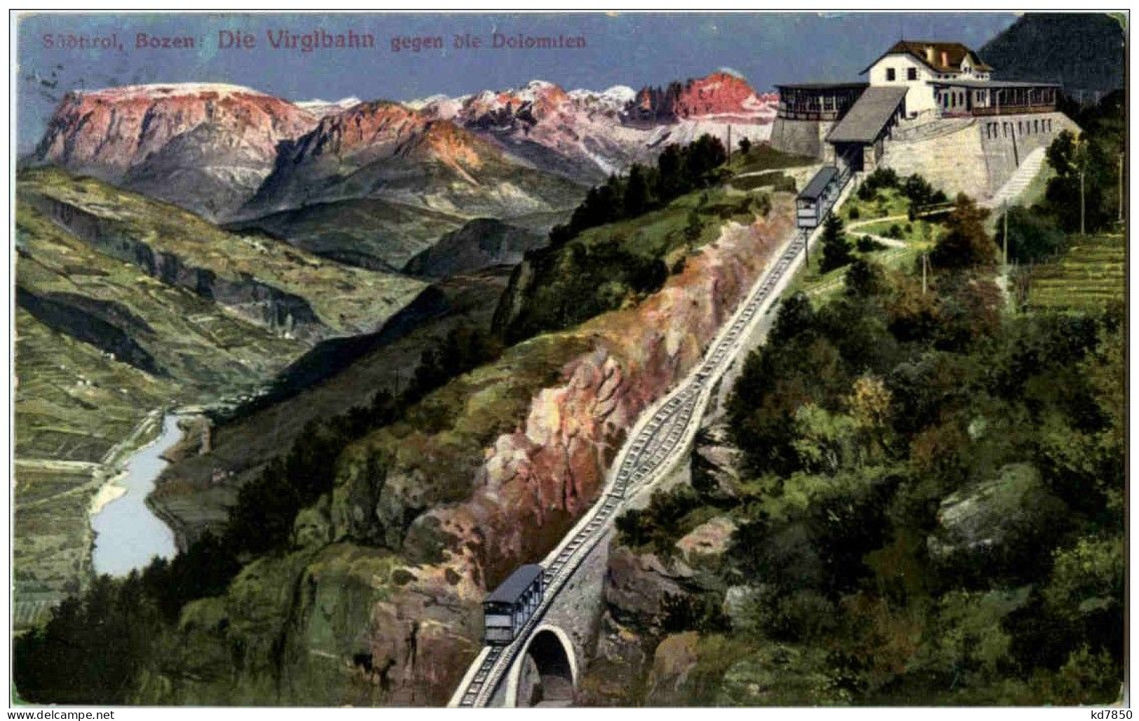 Bozen - Die Virglbahn - Bolzano (Bozen)