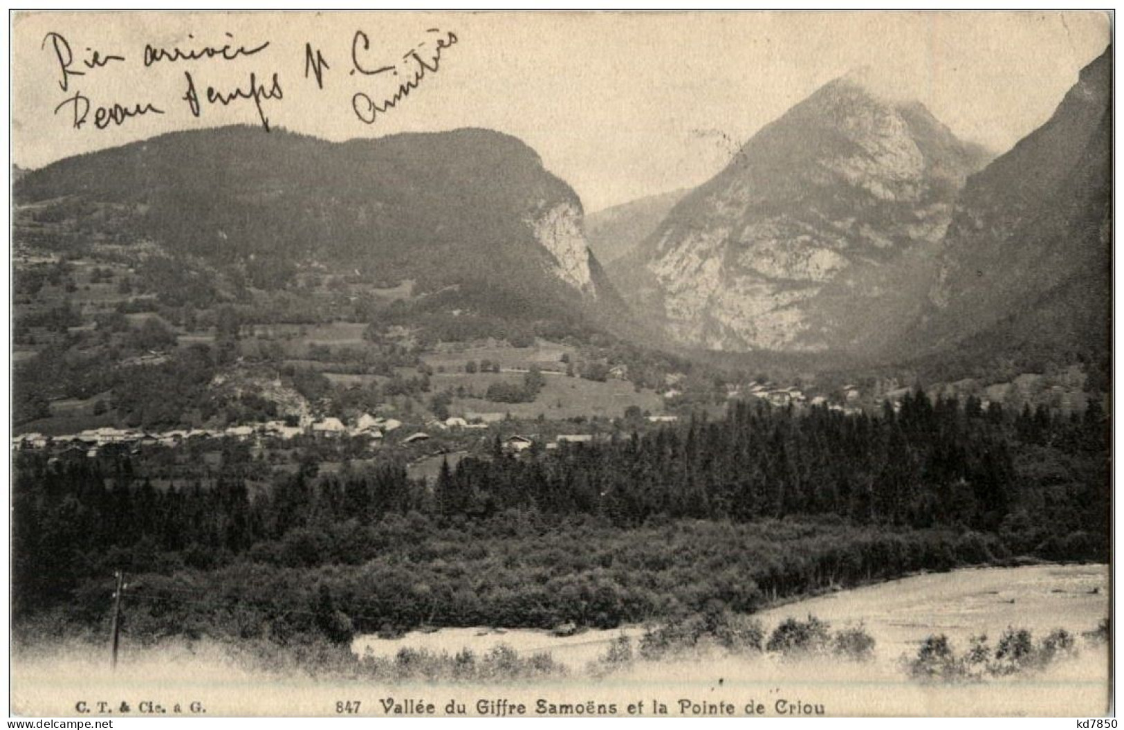 Valle Du Giffre Samoens Et La Pointe De Criou - Samoëns