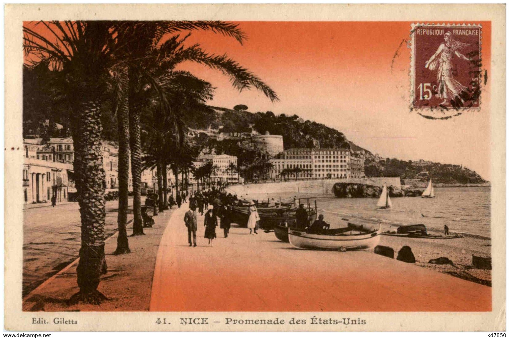 Nice - Promenade Des Etats Unis - Otros & Sin Clasificación