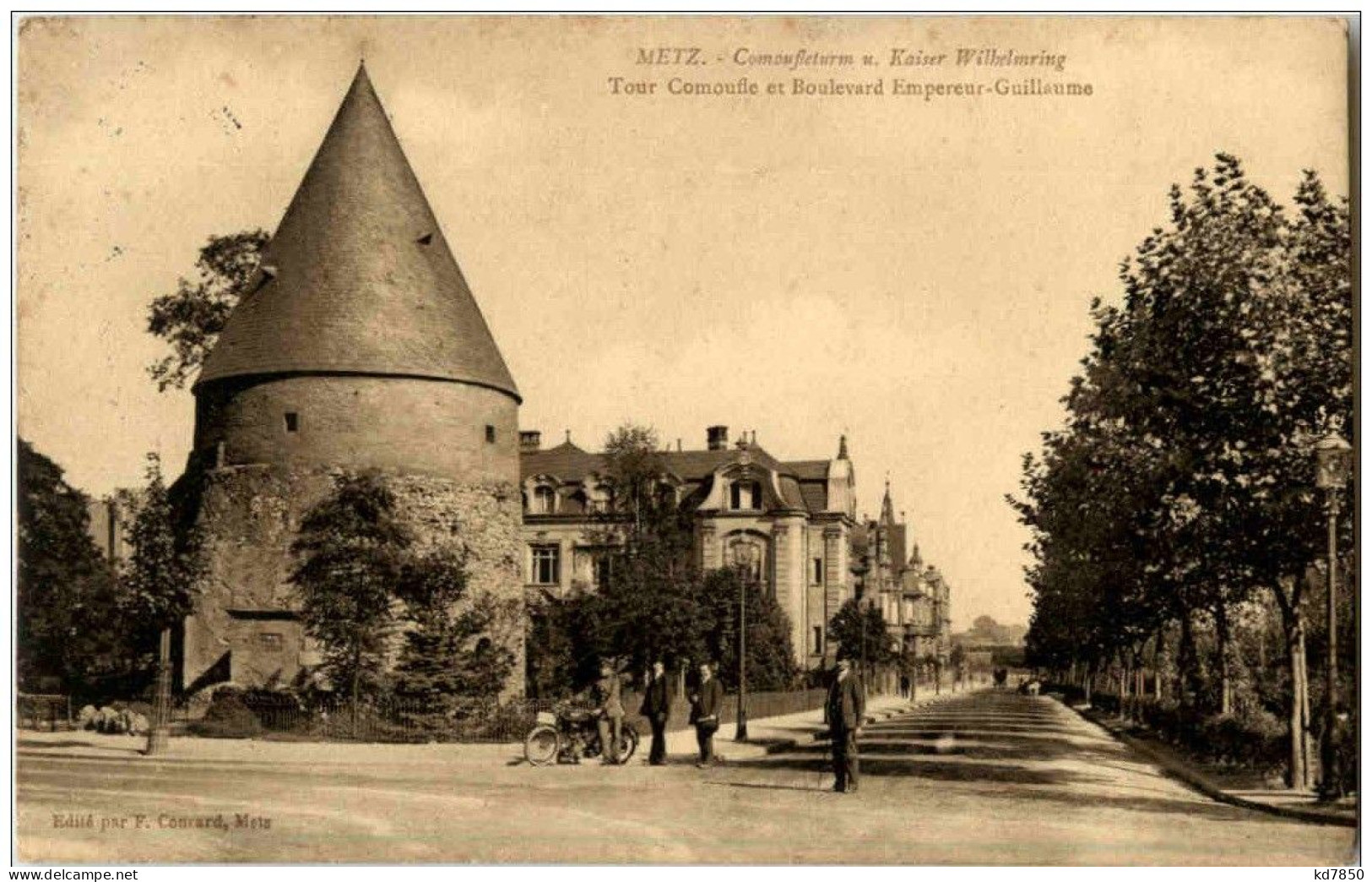 Metz - Comoufleturm Und Kaiser Wilhelmring - Metz