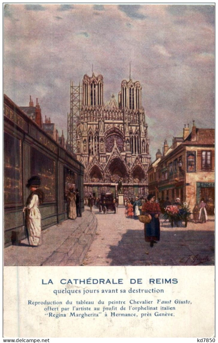 Reims - Le Cathedrale - Reims