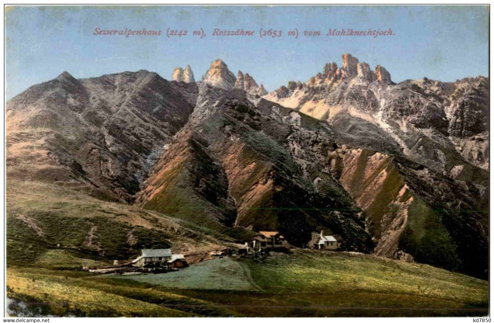 Seiseralpenhaus Rosszähne - Sonstige & Ohne Zuordnung