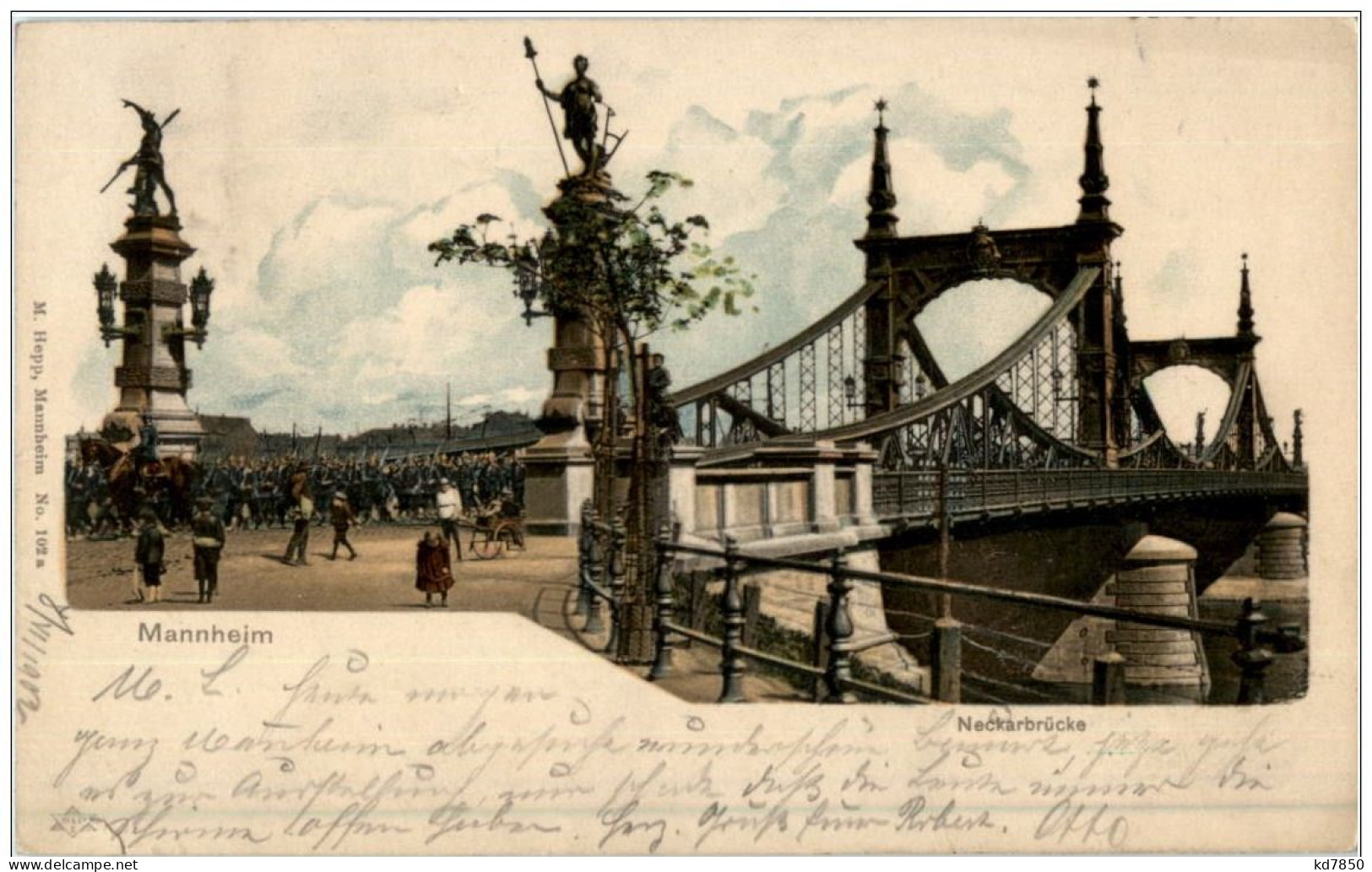 Mannheim - Neckarbrücke - Mannheim