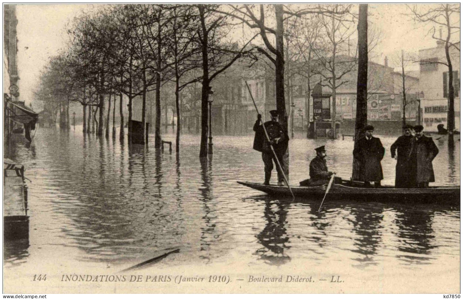 Paris - Inondations 1910 - Inondations De 1910