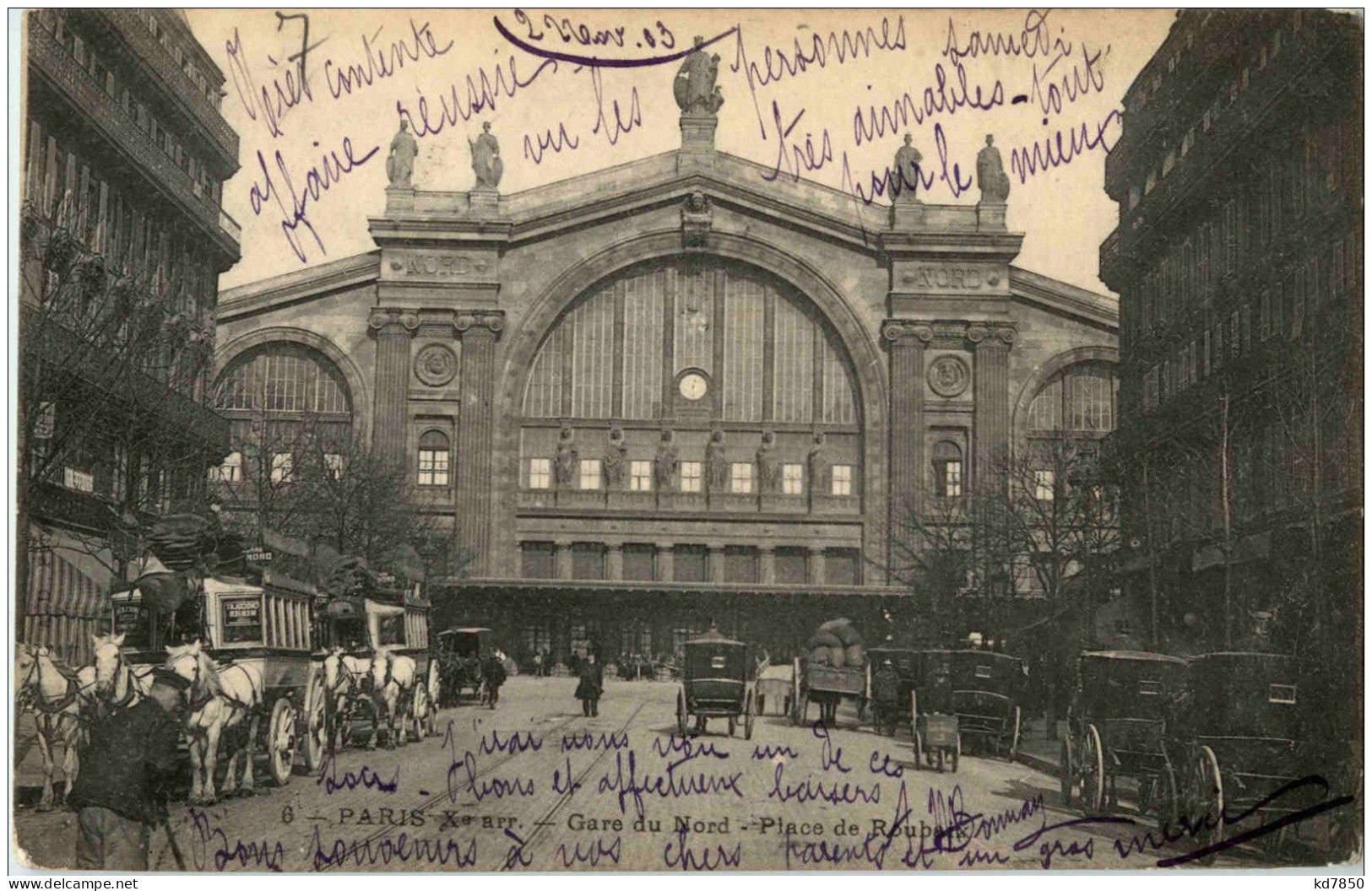 Paris - Gare Du Nord - Metro, Stations