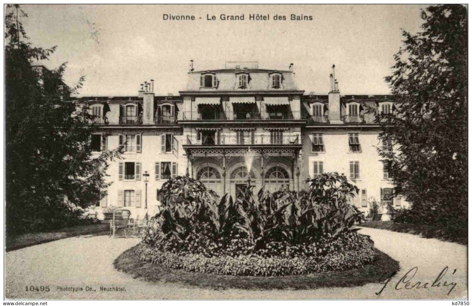 Divonne - Le Grand Hotel Des Bains - Divonne Les Bains