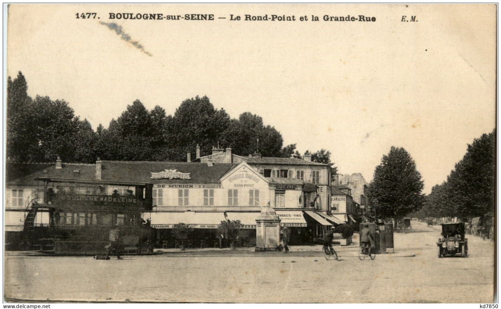 Boulogne Sur Seine - Le Rond Point - Sonstige & Ohne Zuordnung