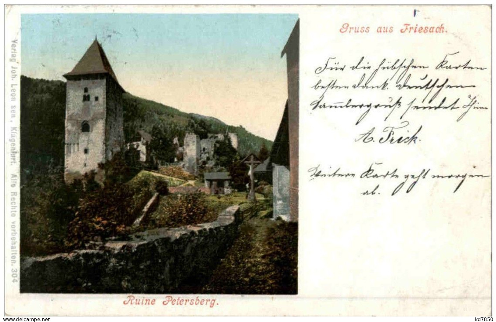 Gruss Aus Friesach - Ruine Petersberg - Altri & Non Classificati