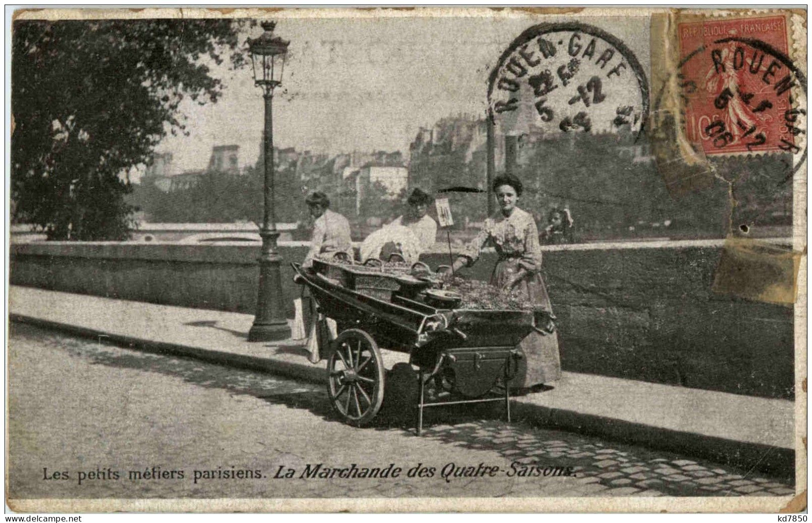 Paris - La Marchande Des Quatre - Straßenhandel Und Kleingewerbe