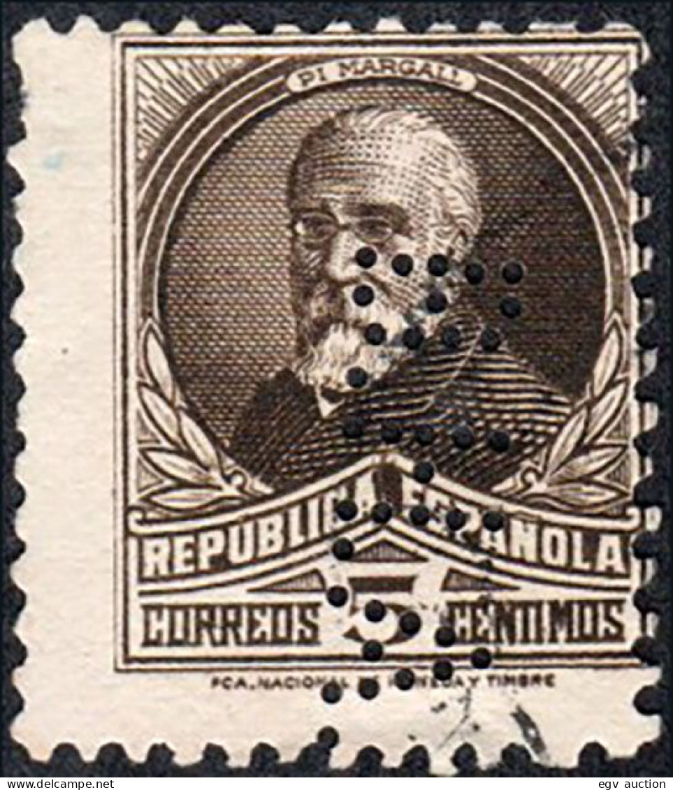 Madrid - Perforado - Edi O 663 - "B.H.A." (Banco) - Used Stamps