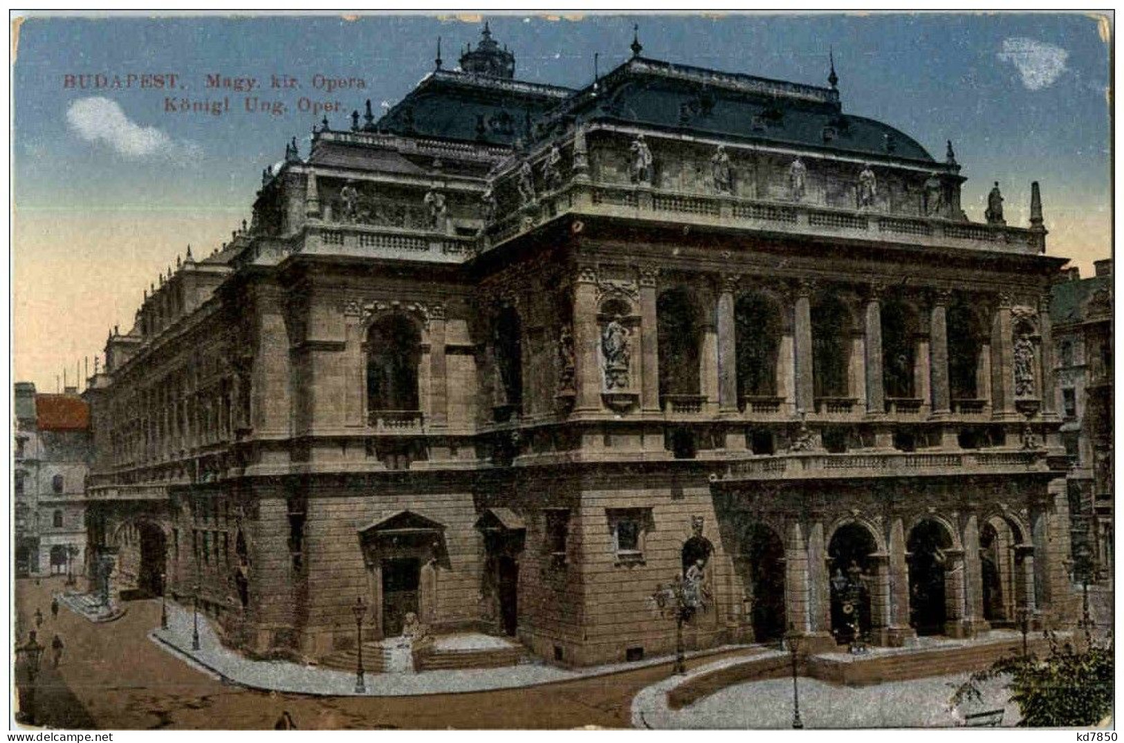 Budapest - Königl. Ung. Oper - Hongrie