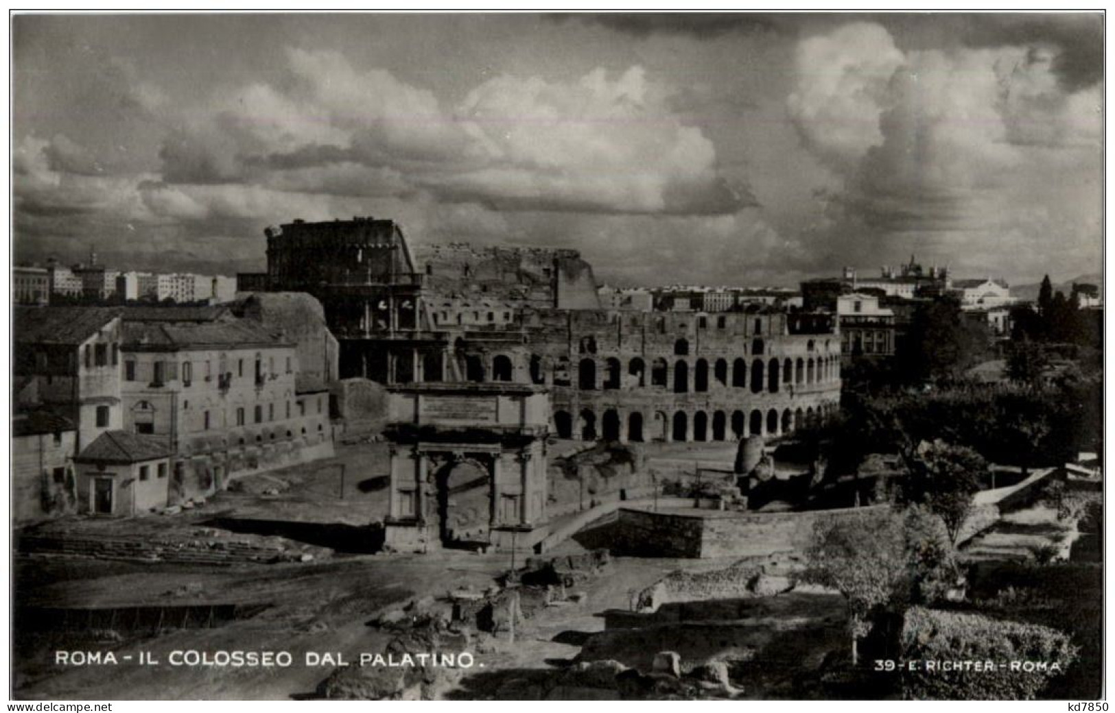 Roma - Il Colosseo Dal Platino - Sonstige & Ohne Zuordnung