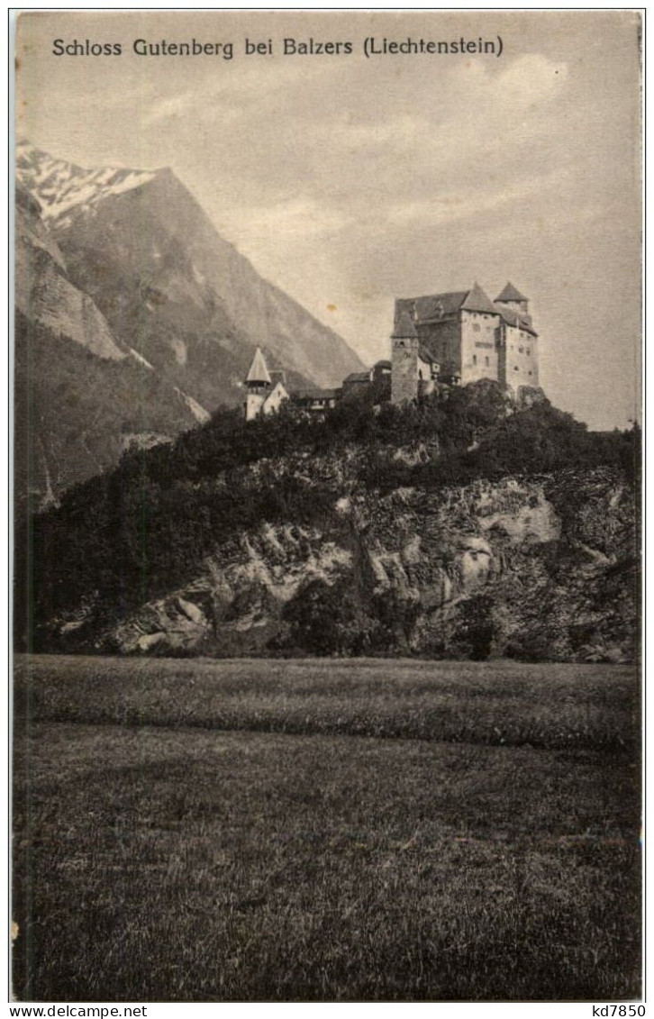 Schloss Gutenberg Bei Balzers - Liechtenstein