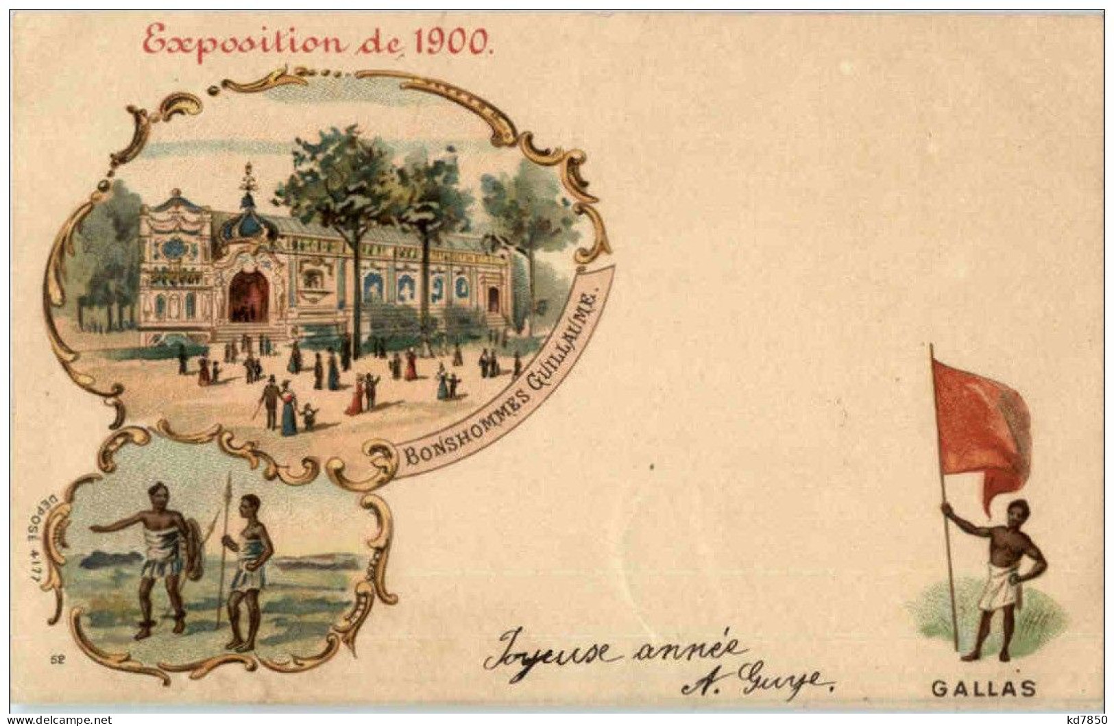 Paris - Exposition De 1900 - Bonshommes Guillai - Gallas - Exhibitions