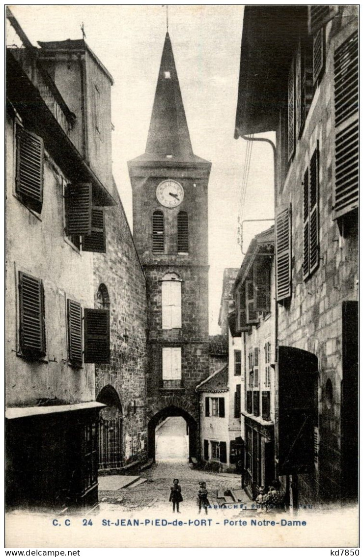 Saint Jean Pied De Port - Porte Notre Dame - Saint Jean Pied De Port