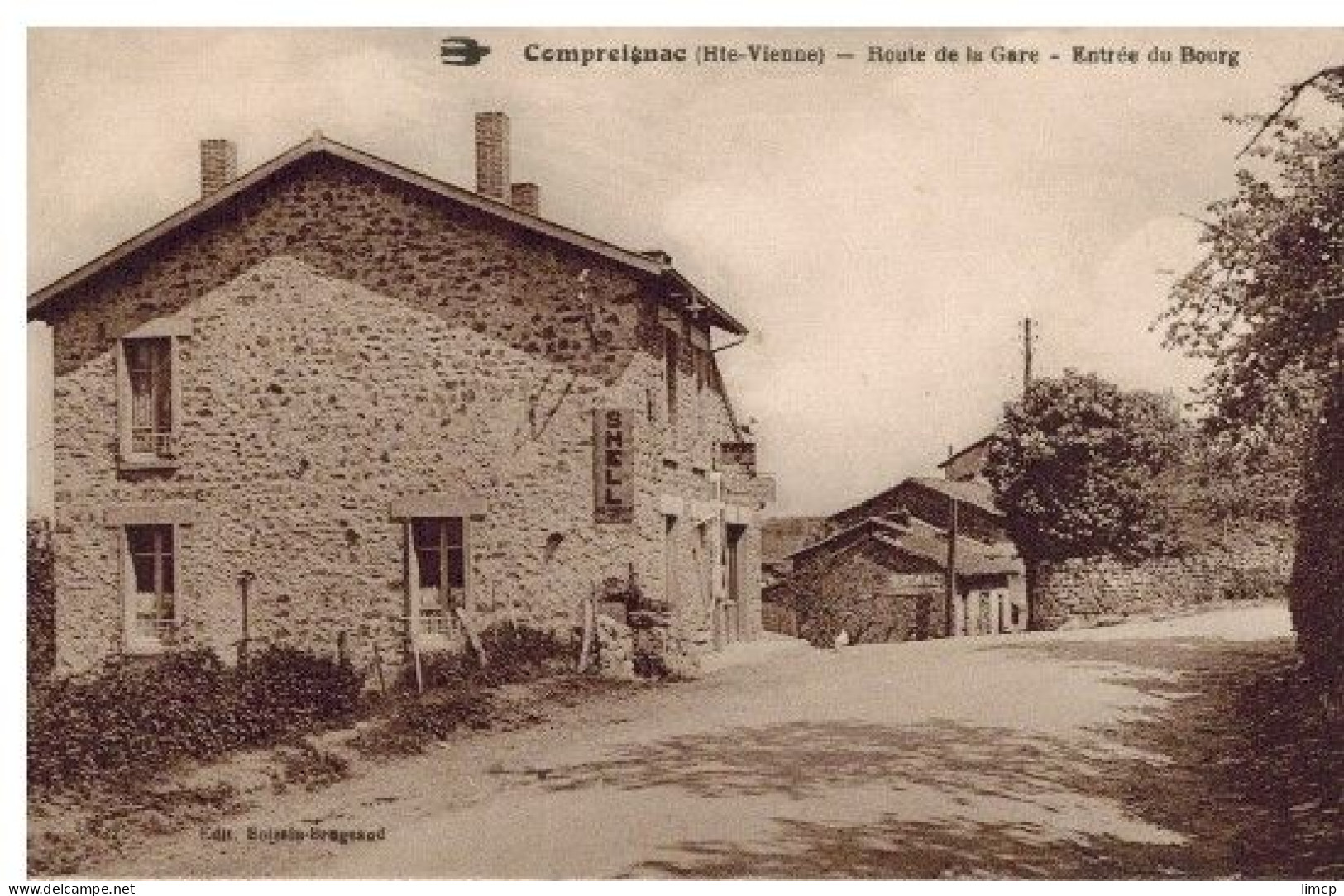 Compreignac: Route De La Gare - Nantiat