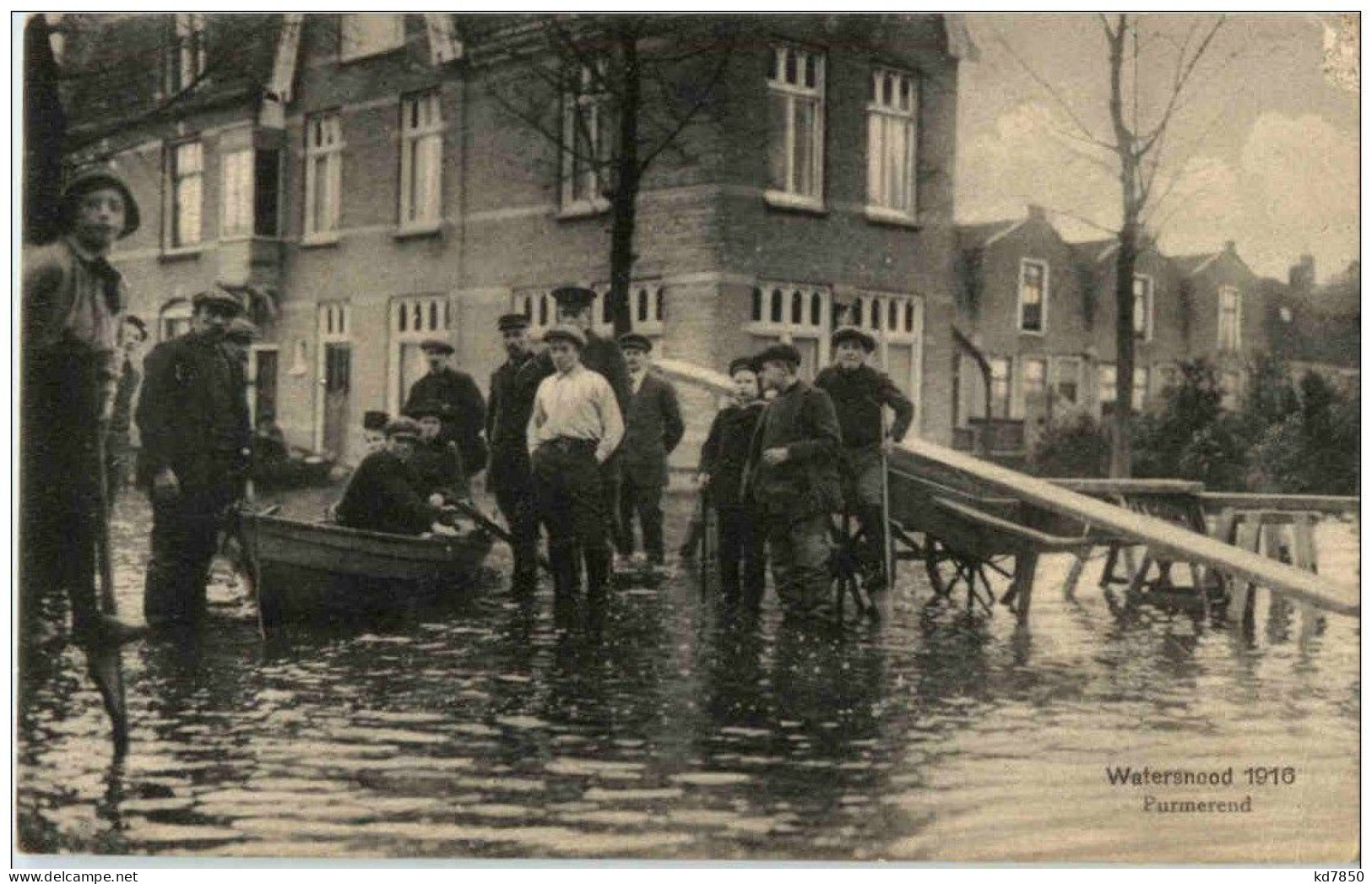 Purmerend - Watersnood 1916 - Other & Unclassified