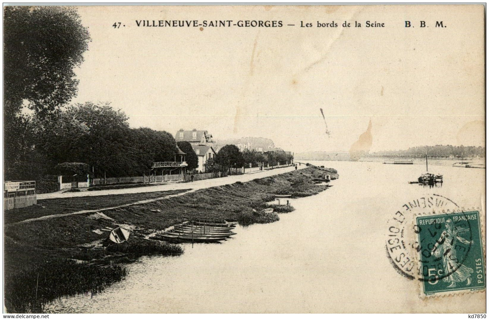 Villeneuve Saint Georges - Les Bords De La Seine - Villeneuve Saint Georges