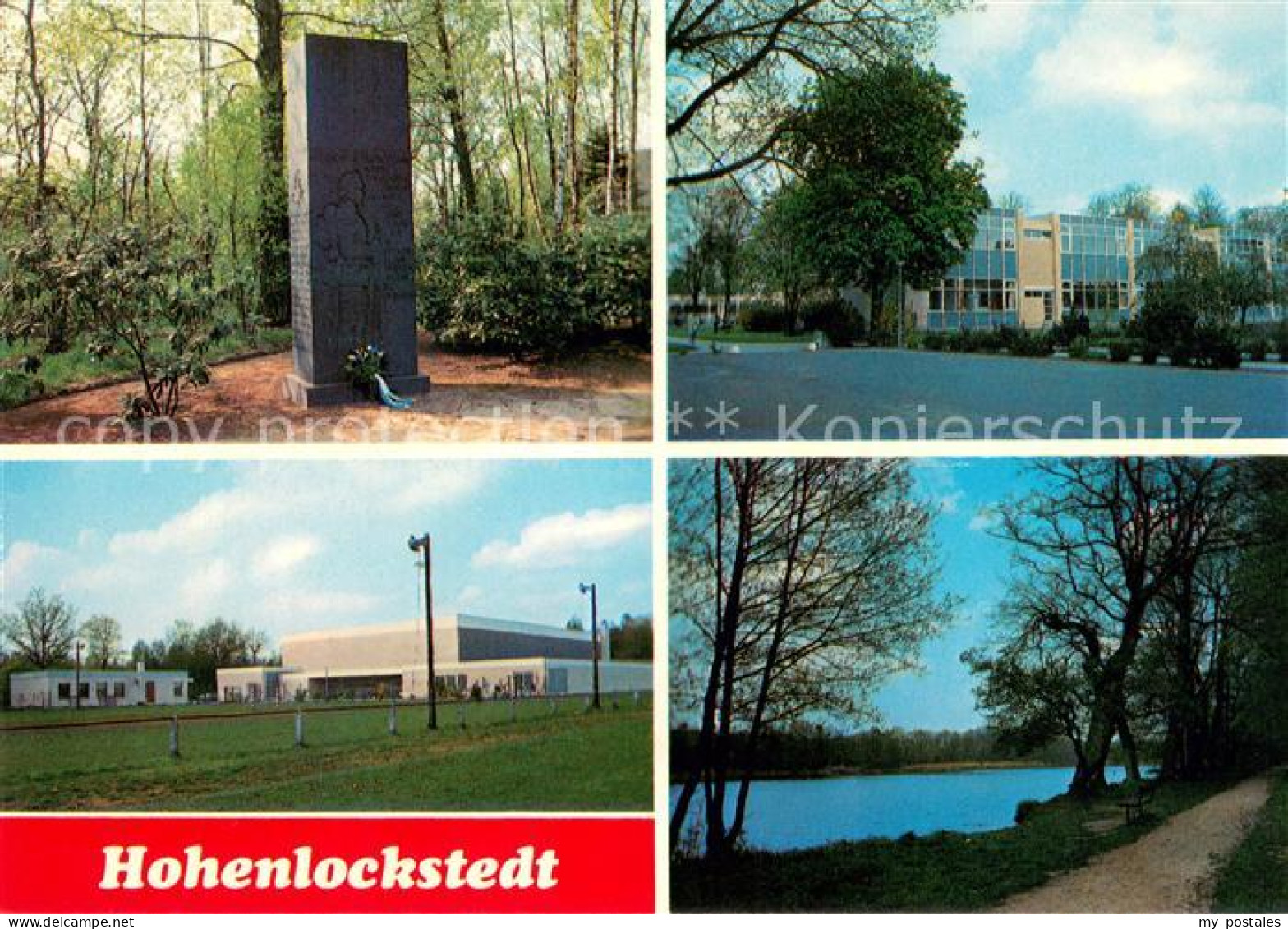 73673542 Hohenlockstedt Finnisches Ehrenmal Schule Industriegebaeude Partie Am W - Hohenlockstedt