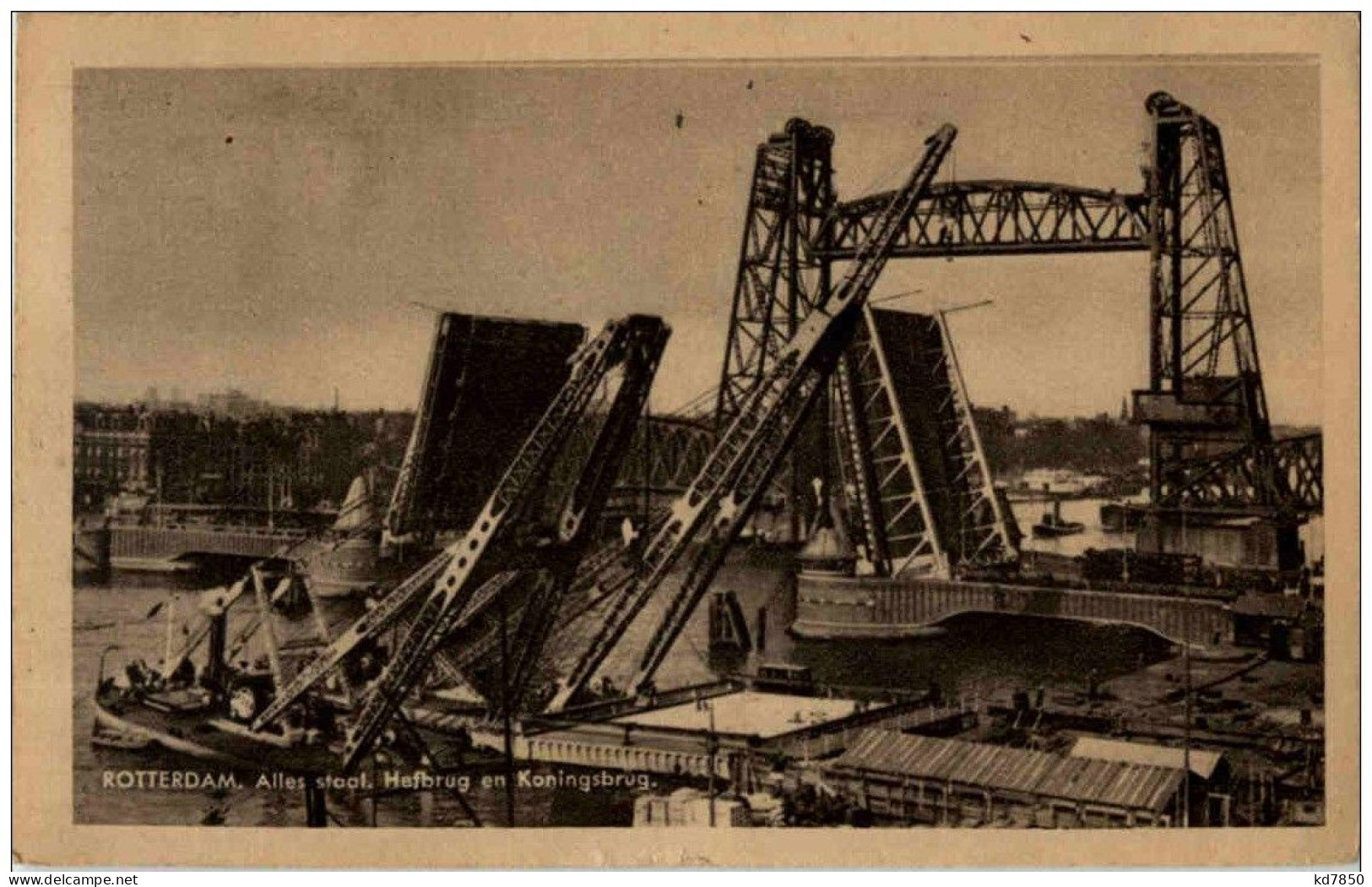 Rotterdam - Alles Staal. Hefbrug - Rotterdam