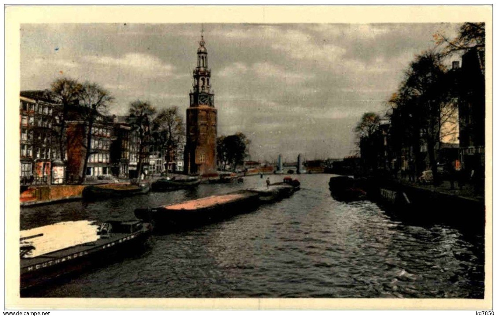 Amsterdam - Oude Schans Met Montelbaanstoren - Amsterdam