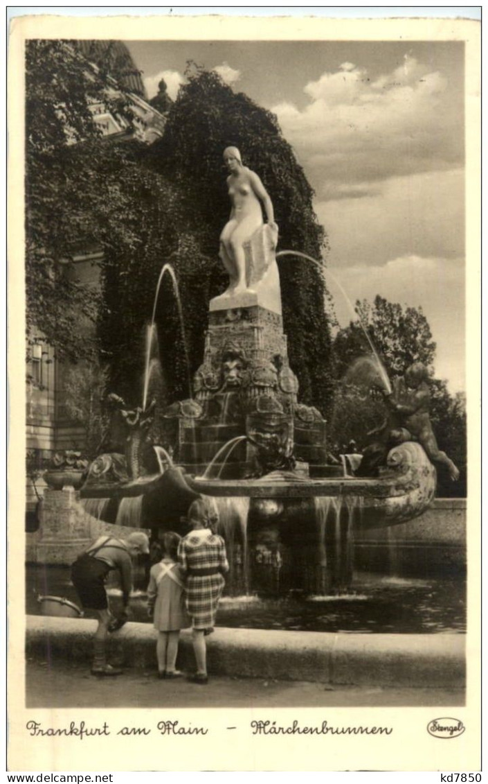 Frankfurt - Märchenbrunnen - Frankfurt A. Main