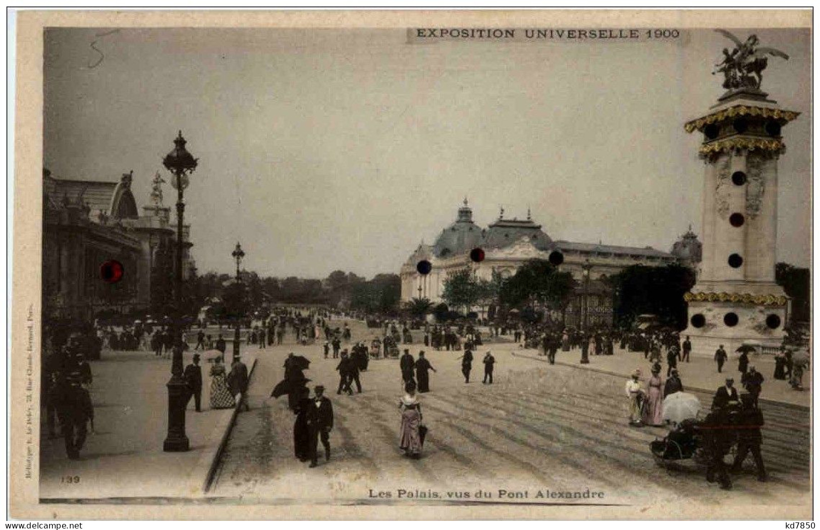 Paris - Les Palais - Exposition 1900 - Exhibitions