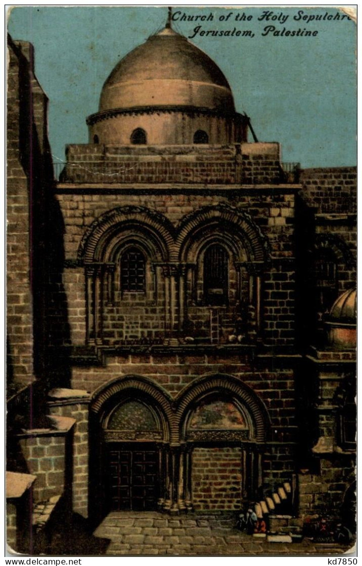 Jerusalem - Church Of The Holy Sepulchra - Palestine
