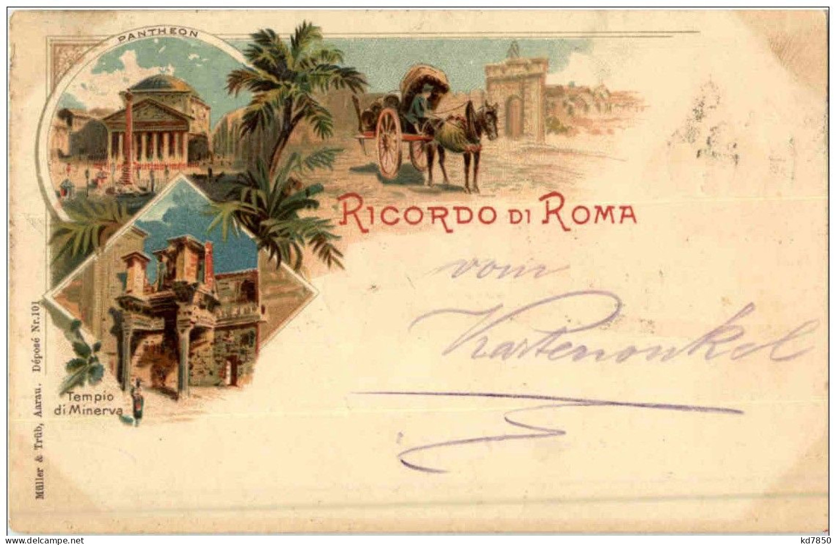 Riccordo Di Roma Litho - Other & Unclassified