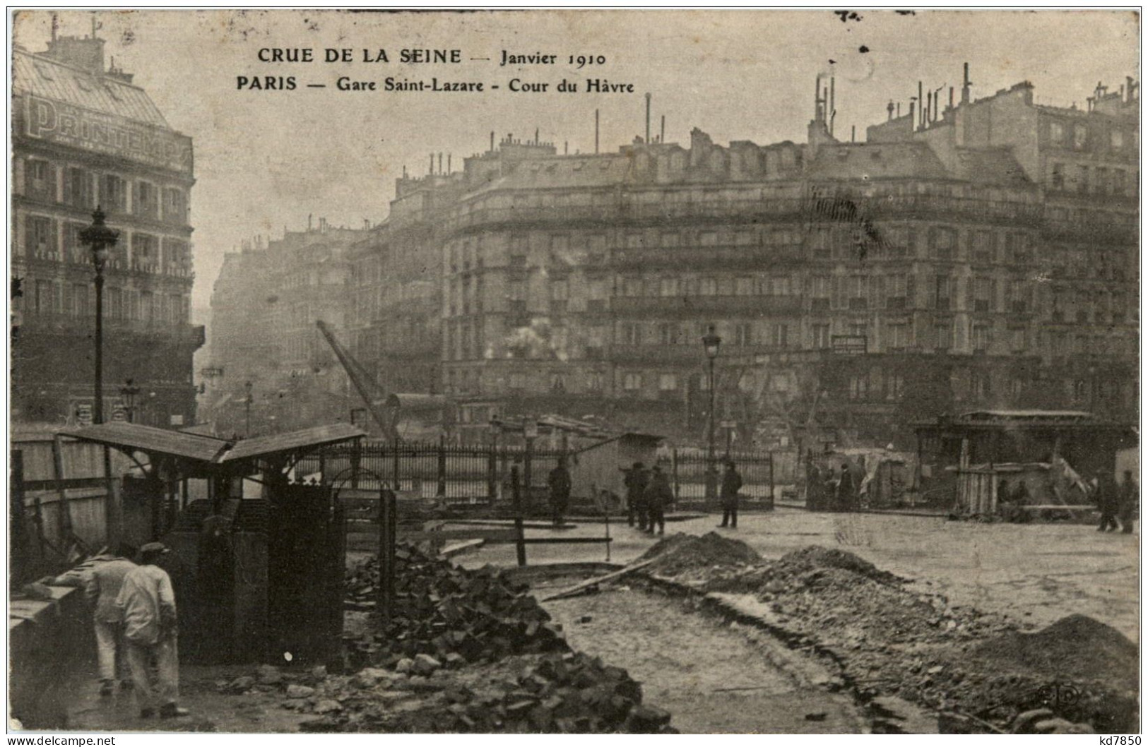 Paris - Inondations 1910 - Paris Flood, 1910