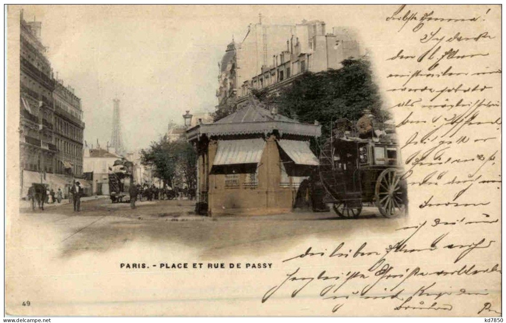 Paris - Place Et Rue De Passy - Other & Unclassified