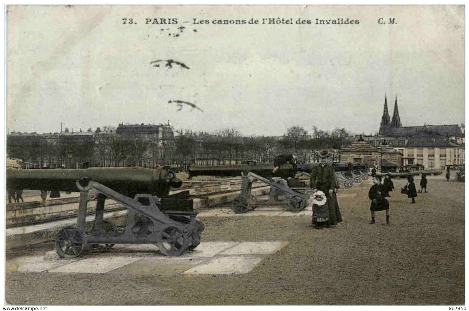 Paris - Les Canons De L Hotel Des Invalides - Other & Unclassified