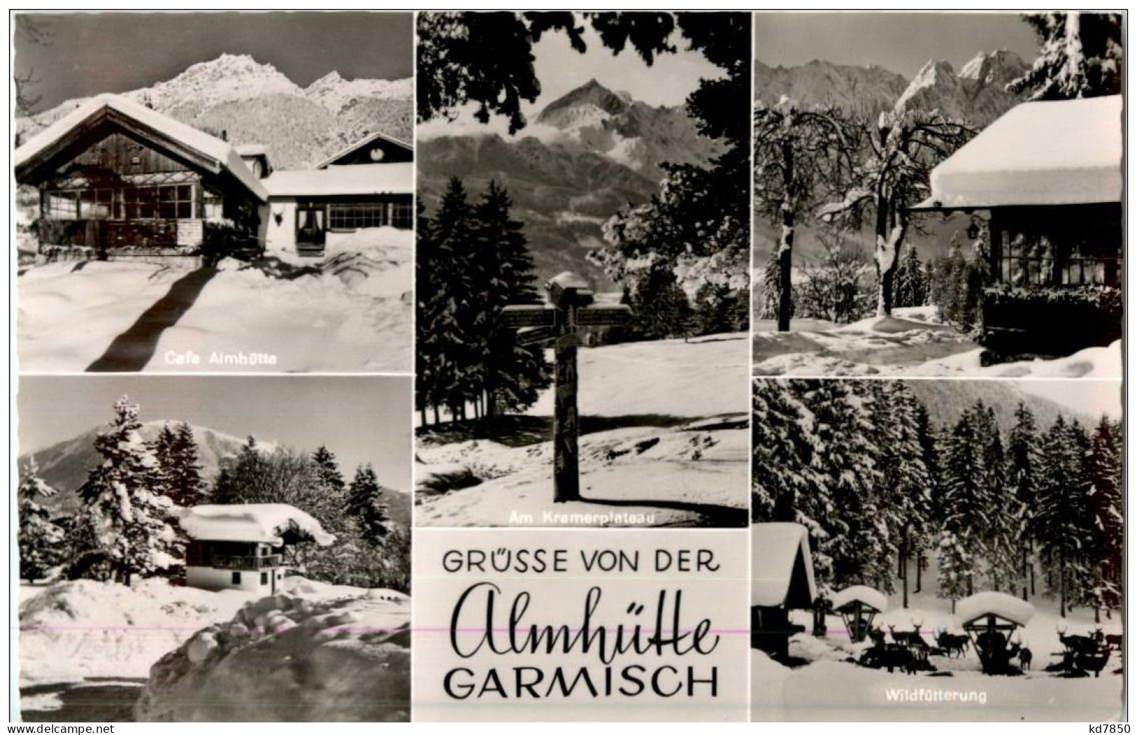 Garmisch - Grüsse Von Der Almhütte - Garmisch-Partenkirchen