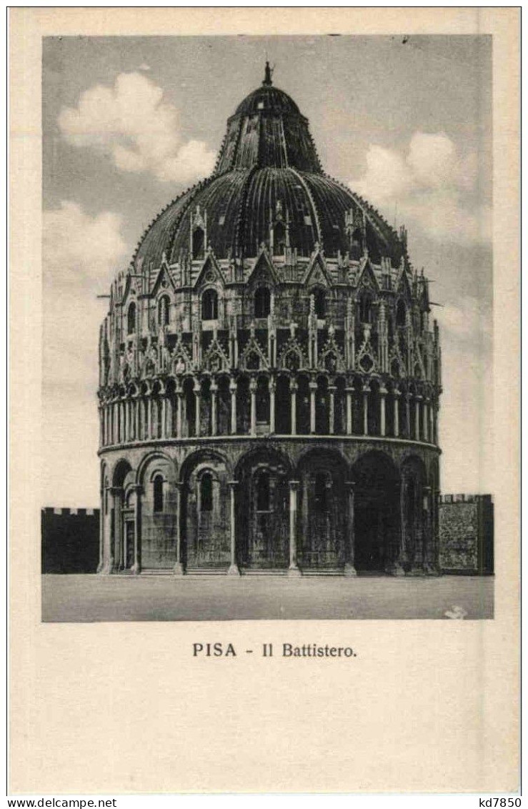 Pisa - Il Battistero - Pisa
