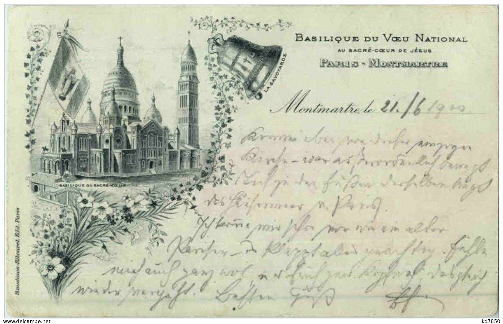 Paris - Montmartre - Basilique Du Voeu NAtional - Other & Unclassified