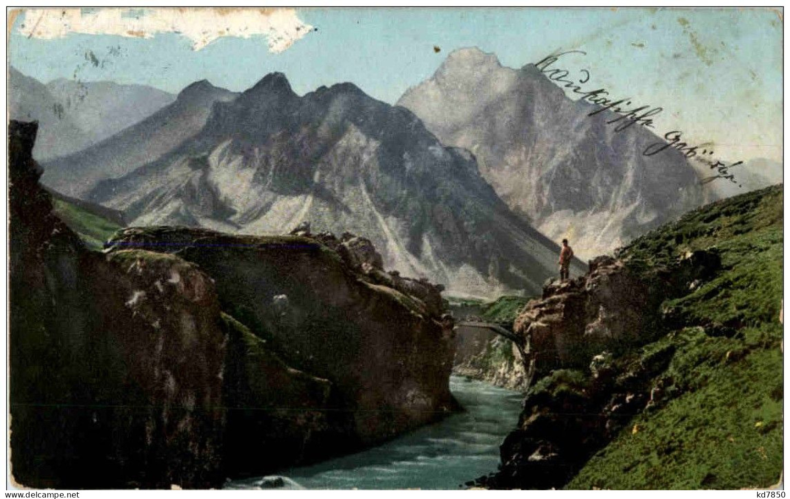 La Route Militaire De Georgie - La Riviere Terek Et Le Mont Sion - Georgien