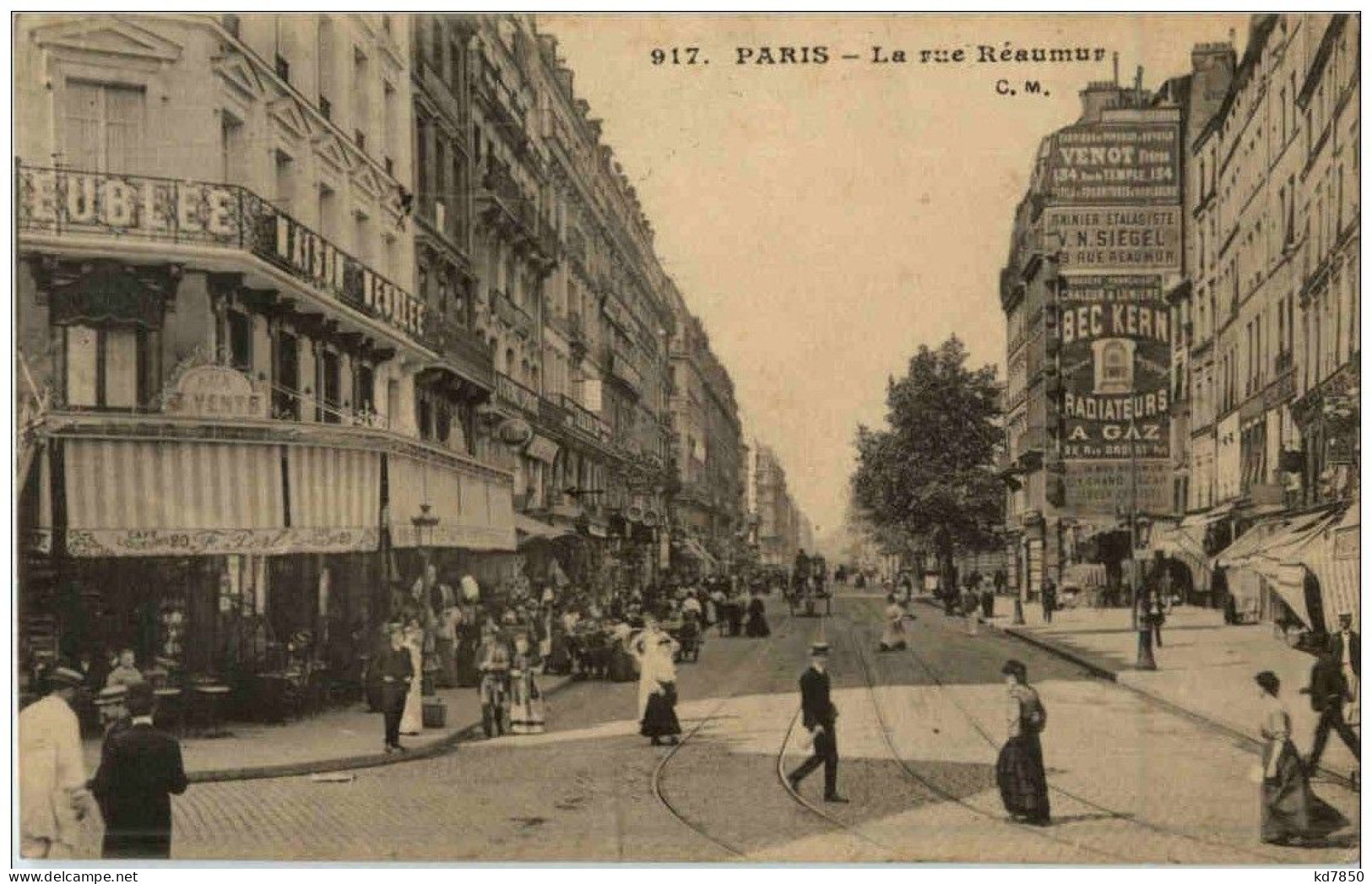 Paris - La Rue Reaumur - Other & Unclassified