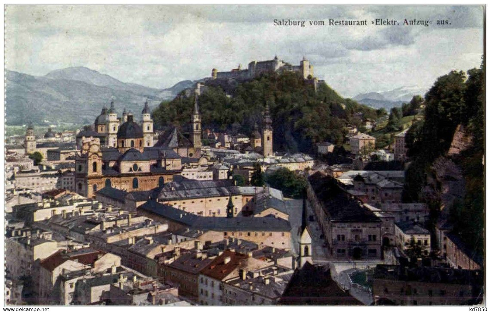 Salzburg Vom Restaurant Elekt. Aufzug - Salzburg Stadt