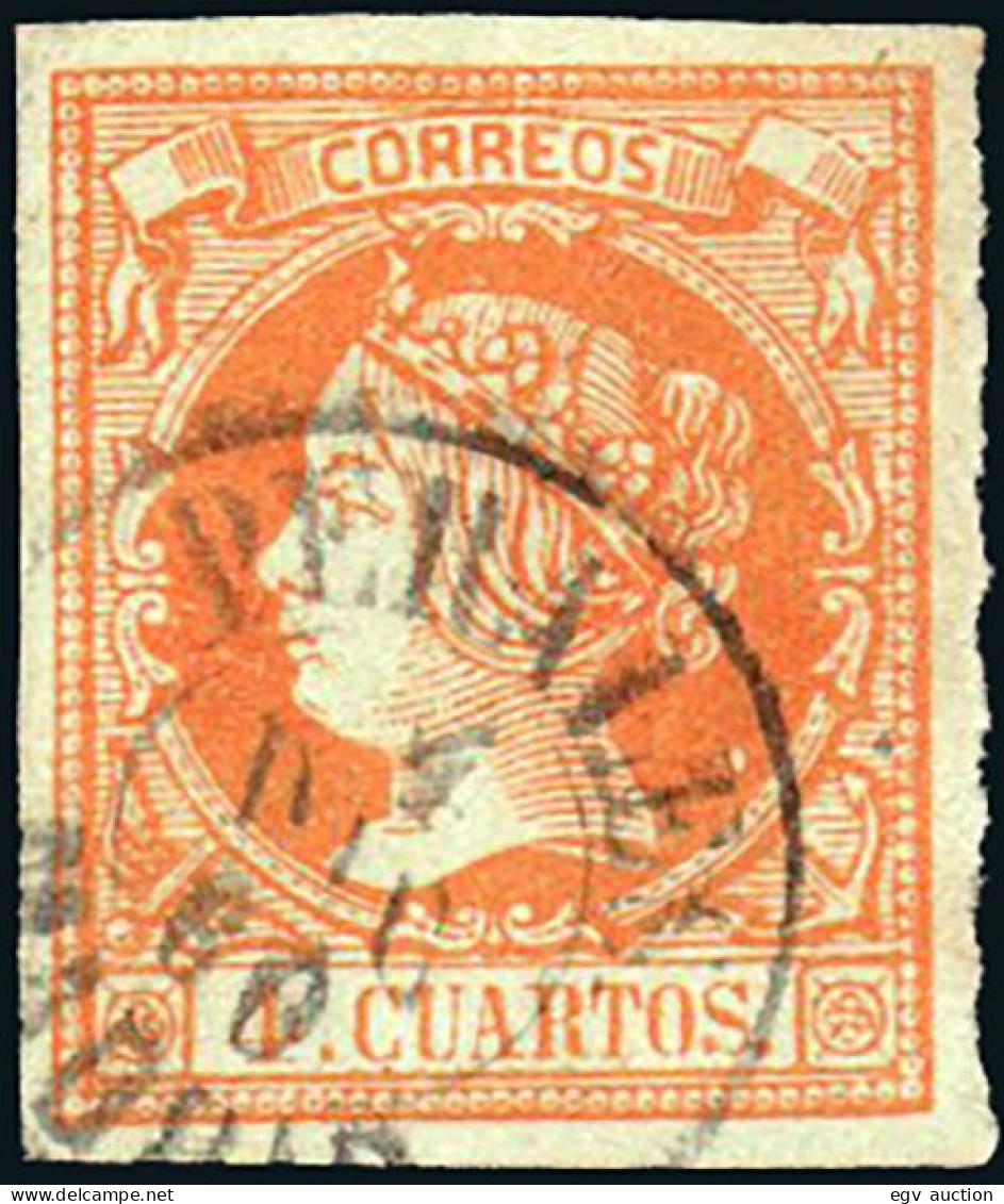 Madrid - Edi O 52 - 4 C.- Mat Fech. Tp. II "Perales" - Used Stamps
