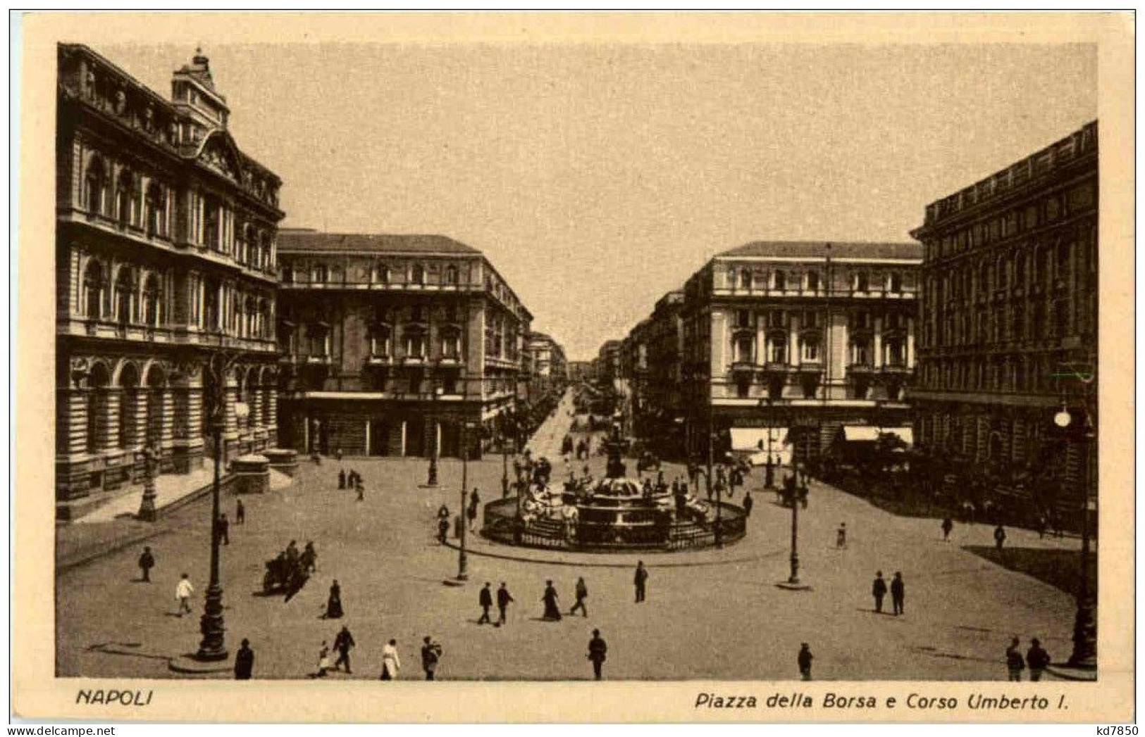 Napoli - Piazza Della Borsa - Napoli (Naples)