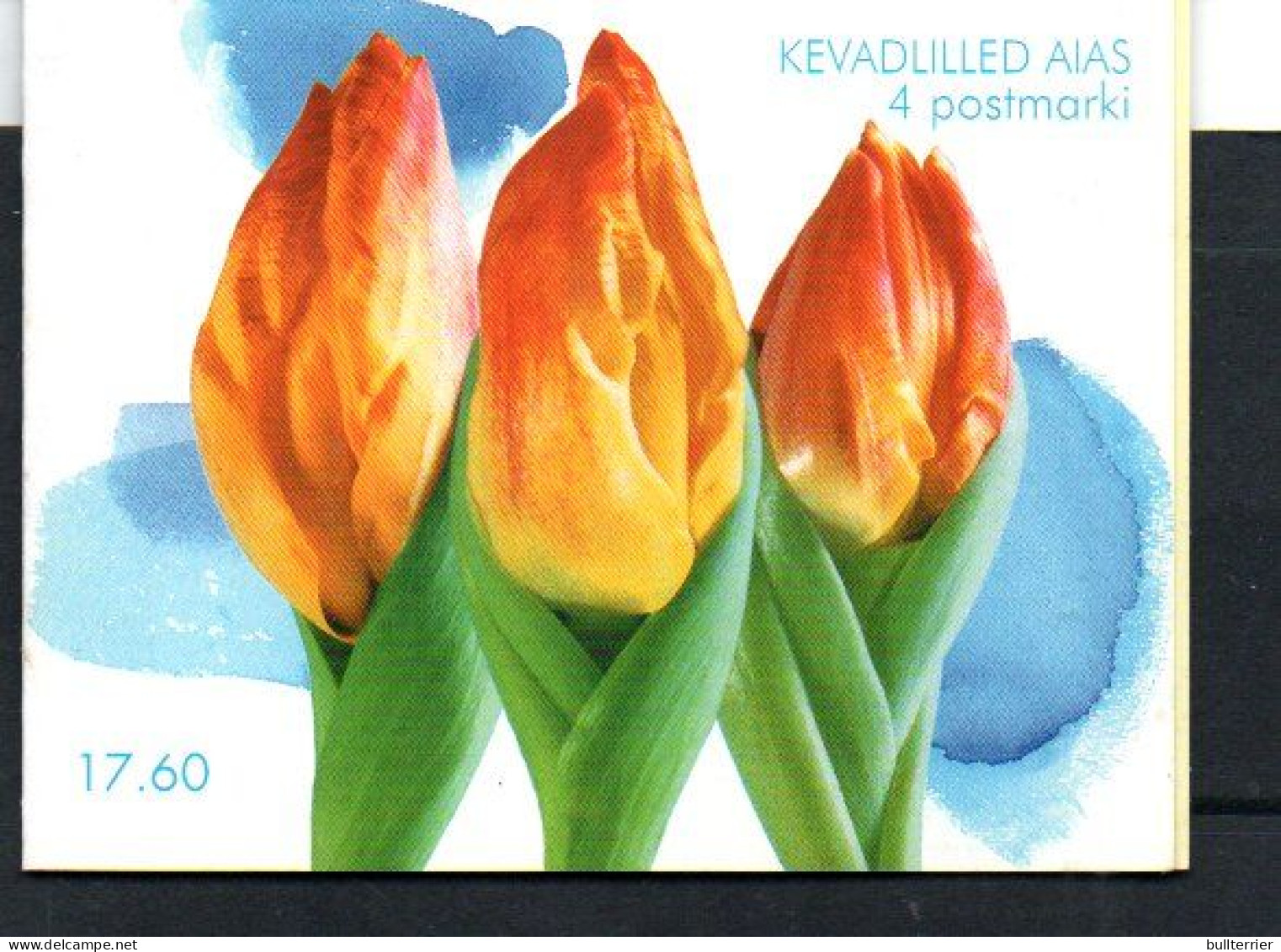ESTONIA- 12003- Flowers  Booklet Complete  Mint Never Hinged Sg Cat £7.50 - Estonie
