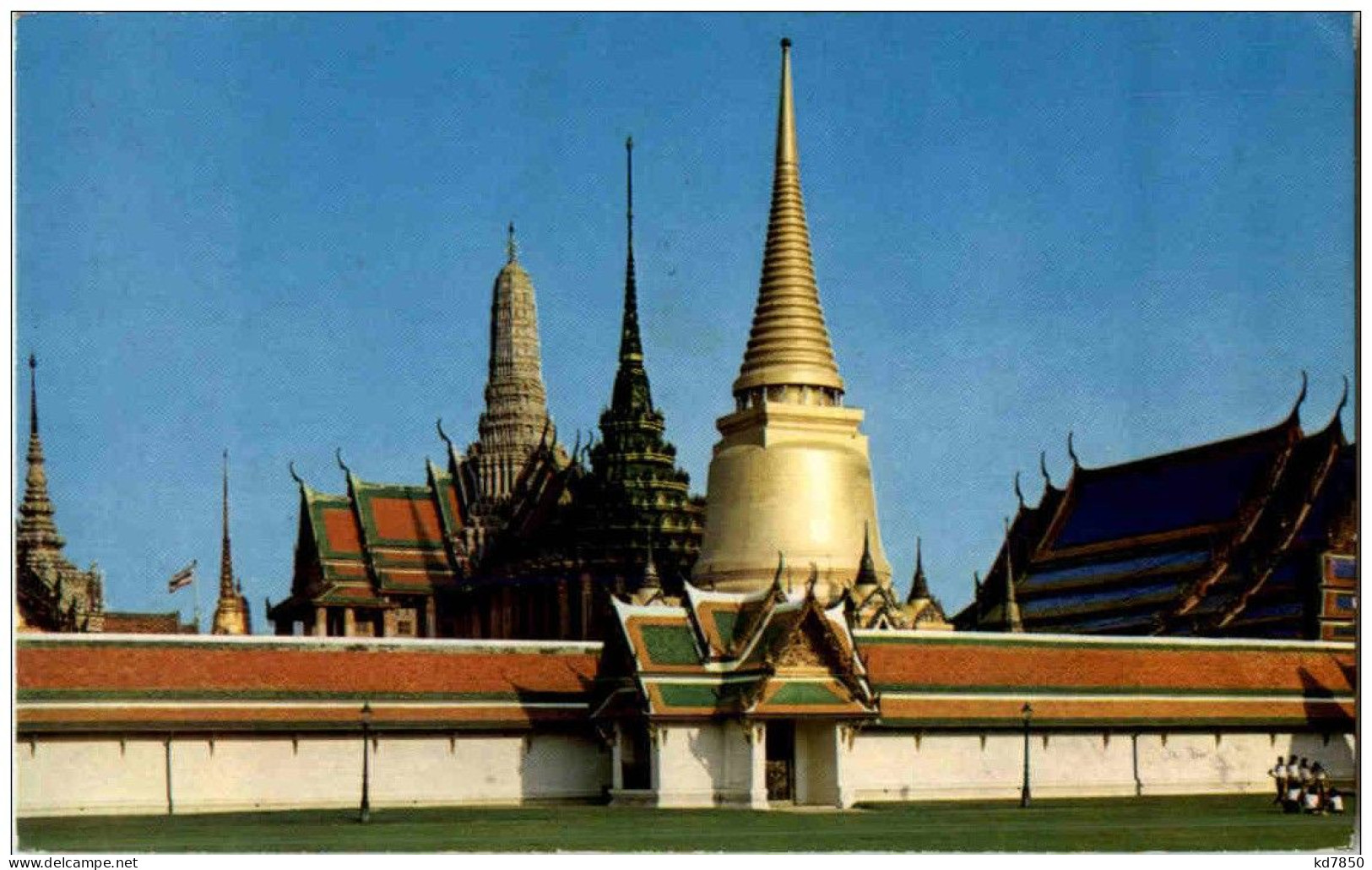 Thailand - Back Side Of The Emerald Buddha Temple - Thailand