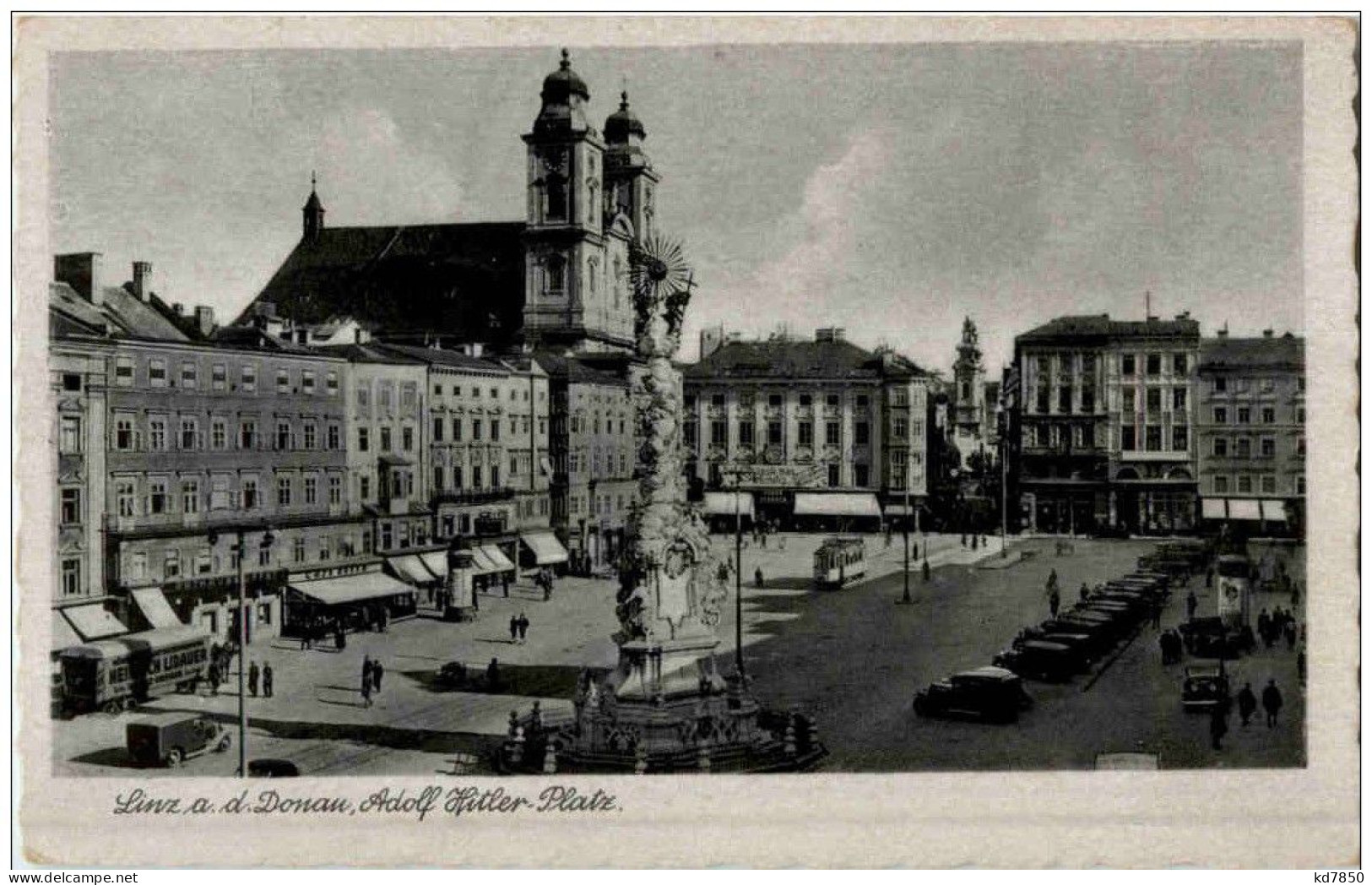 Linz A D Donau- Adolf Hitler Platz - Linz