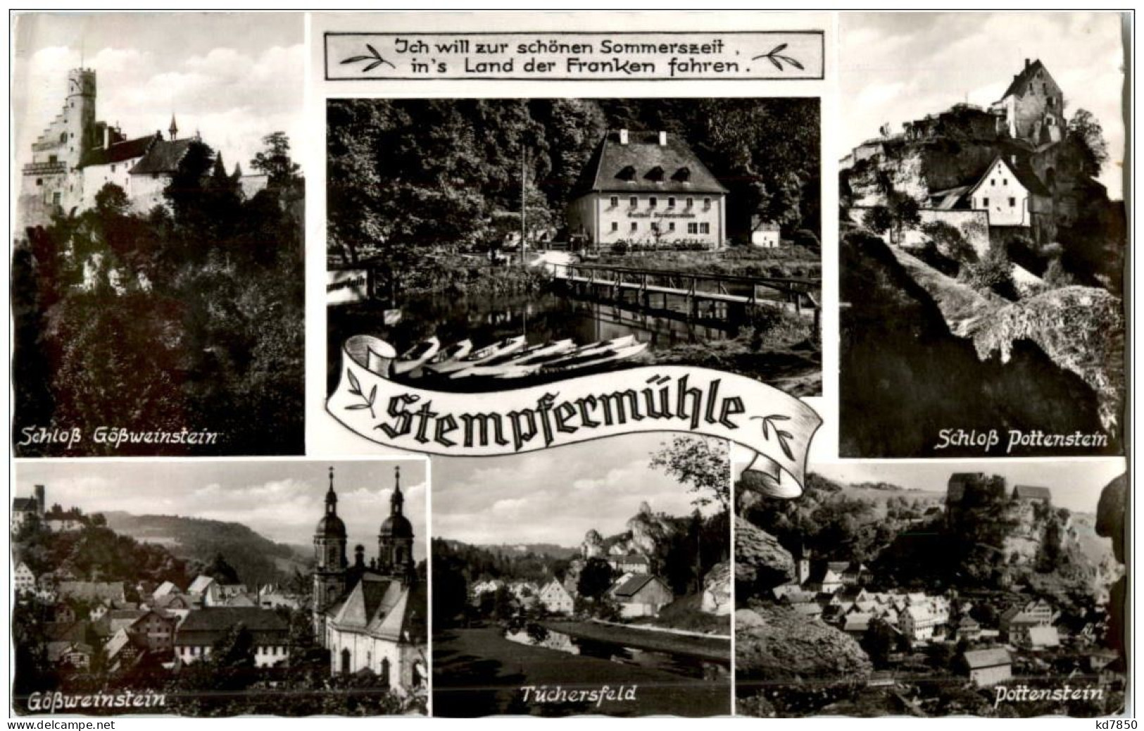 Stempfermühle - Gössweinstadt Tüchersfeld - Starnberg