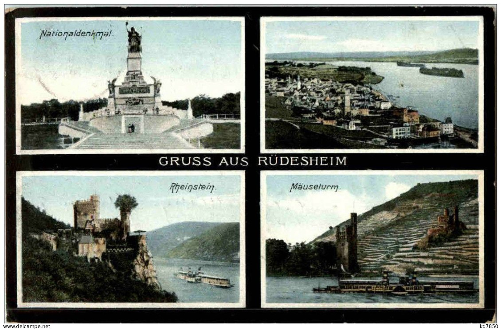 Gruss Aus Rüdesheim - Ruedesheim A. Rh.