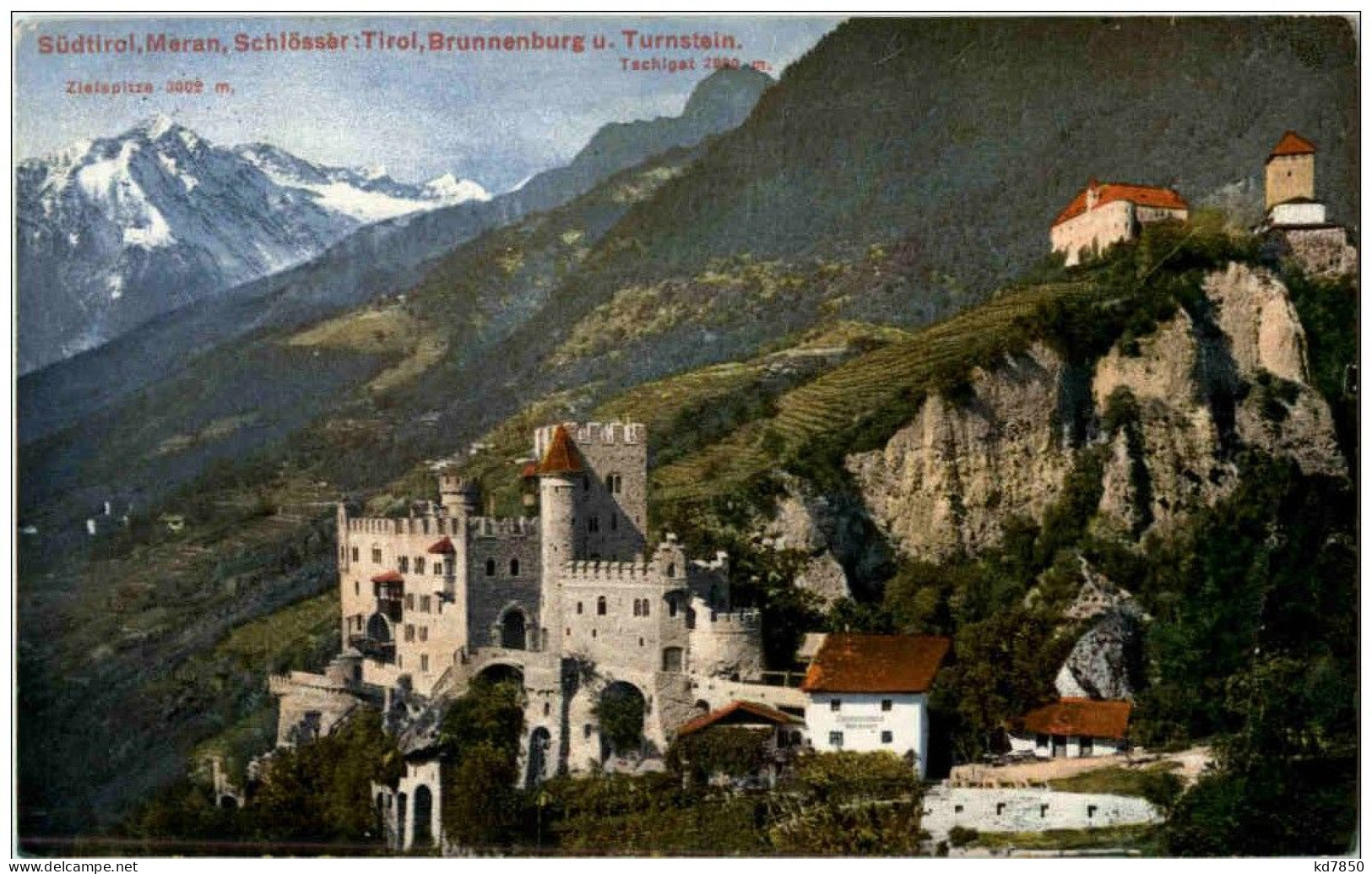 Meran - Brunnenburg Und Turnstein - Merano