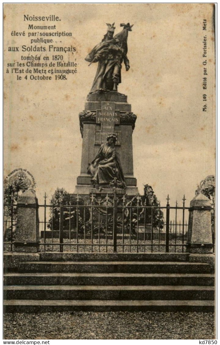 Noisseville - Monument Eleve Par Souscription Aux Soldats Francais - Sonstige & Ohne Zuordnung